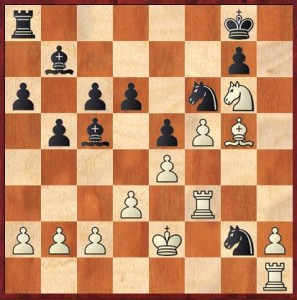 Lefranc - Galazka : les blancs jouent et gagnent.